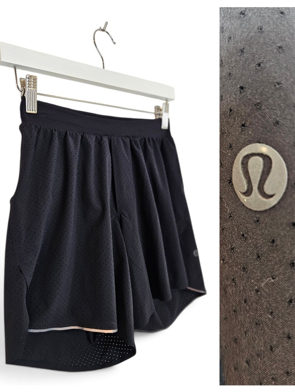 Lululemon Running Shorts XS Fast and Free Linerless Perforated Swift Athletic 5K